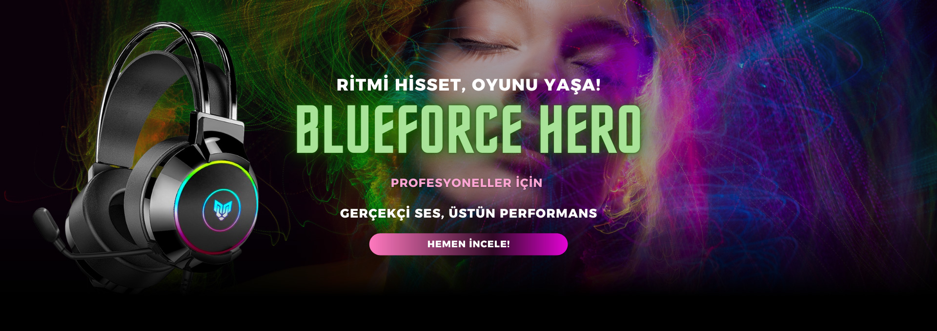 Blueforce Hero Kulaklık